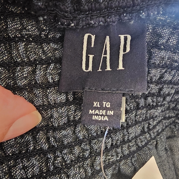 Blue GAP Women's Eyelet Denim Mini Skirt - Picture 4 of 7